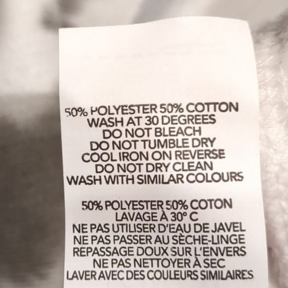 Nasty Gal Readin My Cards Tie Dye Graphic Pullover Gray and White Sweatshirt M - Picture 6 of 7